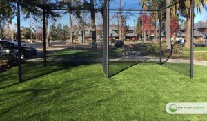 Installation of artificial grass for companies