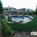 Artificial Grass Around Swimming Pools
