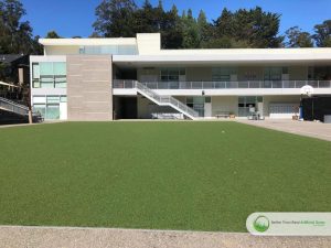 Artificial Grass Installation for School in Mill Valley of Marín County California