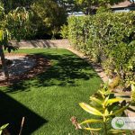 Artificial grass for multiuse playground area in Fairfax, California