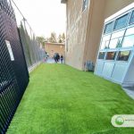 Artificial grass for a school in Corte Madera - California