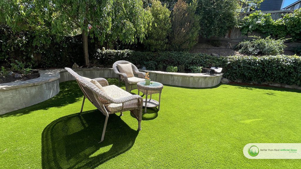 Artificial Turf that Looks and Feels Like Real Grass
