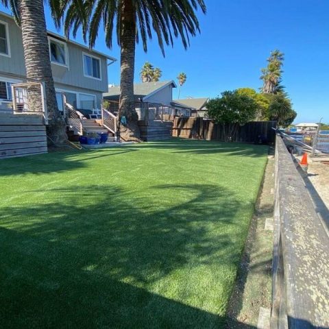 Project of synthetic grass installation in Napa