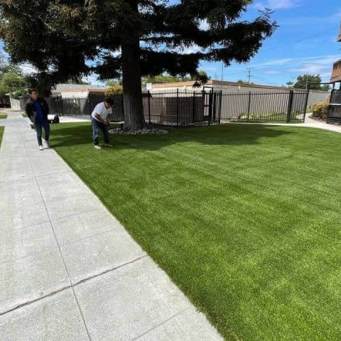 Artificial Grass Installation Outdoor Living in California