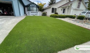 Installation of Artificial Turf for Yard in California