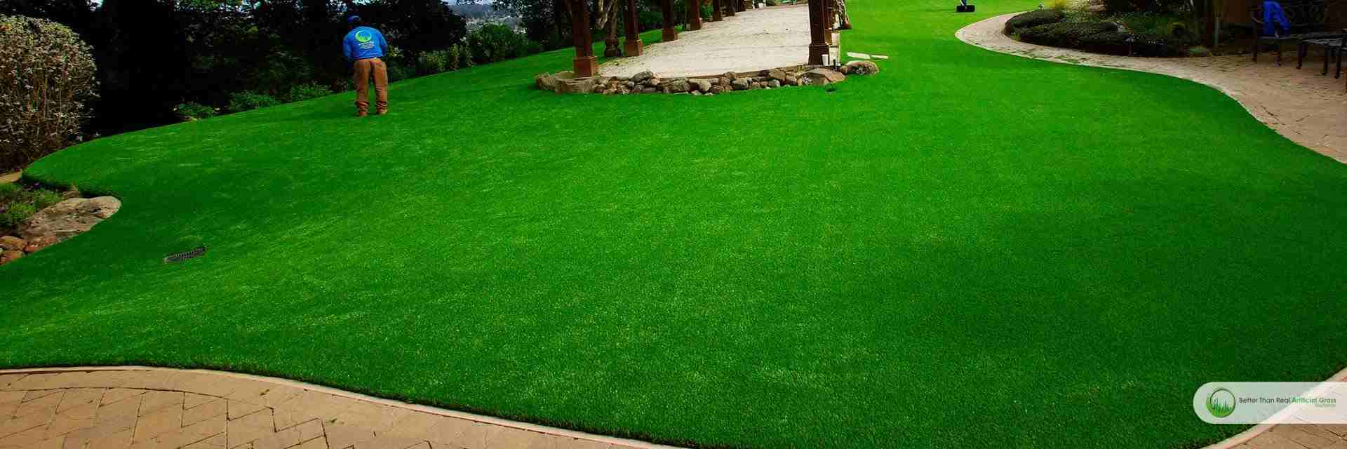 Synthetic Artificial Grass Installation