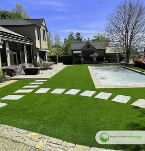 Artificial synthetic grass turf