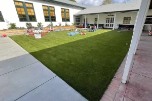 Playground Safety with Artificial Grass